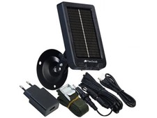 Panneau solaire avec batterie 3000 mAh pour caméra nature - VisorTech