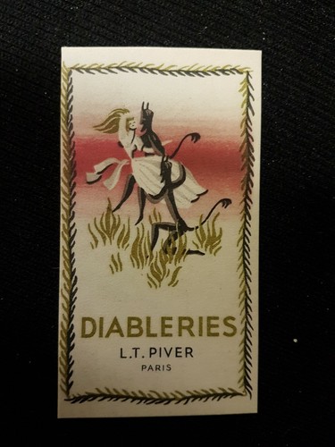 Carte parfumée piver - carte,