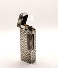 Briquet Dunhill argenté