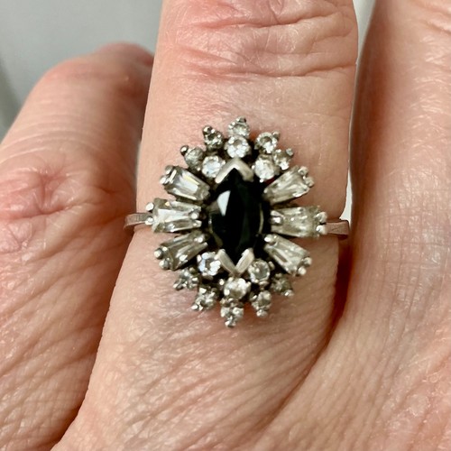 Ancienne bague saphir - ancienne,