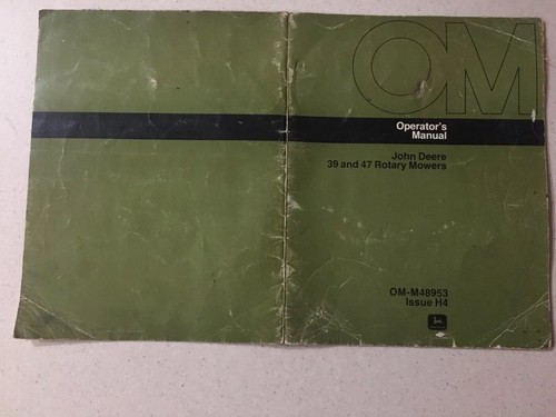 John deere operators - operators, manual