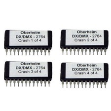 Oberheim DMX Et DX Crash EPROM Set Sons De Machine À Tambour Vintage Chip Ic