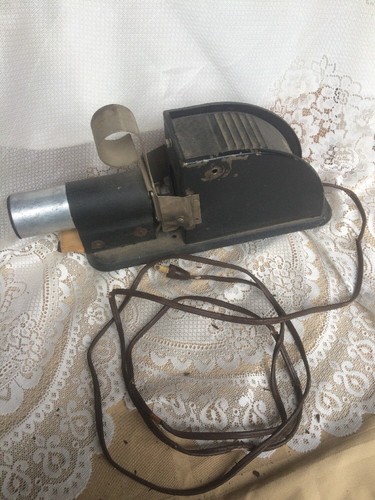Antique slide projector - slide,