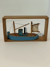 Model Antique Wooden Sailing Boat
