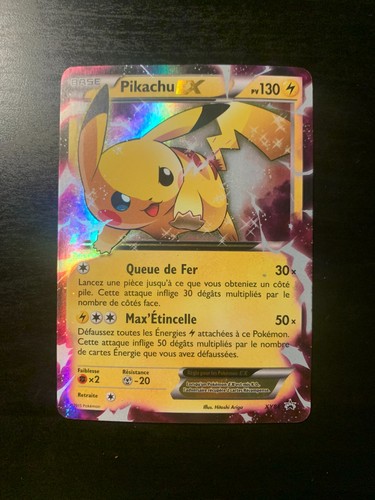 Carte pokémon pikachu ex - :,