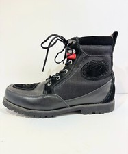 Men’s Motorcycle Boots Sidi Arcadia Tex Size 10 45 EU Black Rare Discontinued