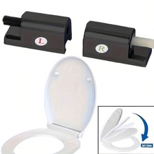 Charnières de siège de toilette ABS avec fonction de fermeture douce silencieu