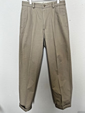 Vintage Ralph Lauren Chino Pants  Polo Hammond Pant Men’s Pleated Khaki 30X30