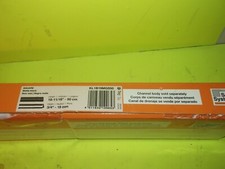 SCHLUTER KERDI-LINE GRATE KL1B19MGS50 (MATTE BLACK) 19 11/16 LONG 3/4 '' H