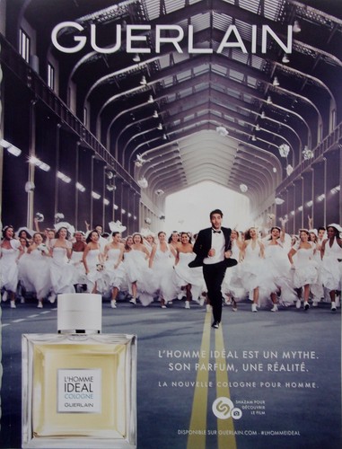 Publicite papier parfum - publicite,