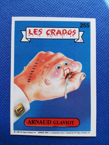 Les crados série carte - les,