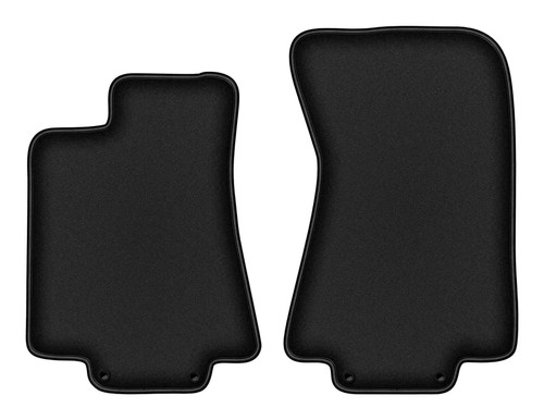 Tapis avant velours noirs