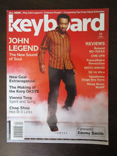 KEYBOARD MAGAZINE APRIL 2005 JOHN LEGEND VIENNA TENG MAKING OF KORG OASYS USIC