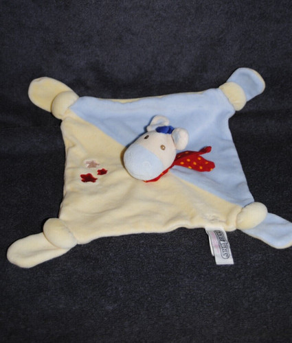 Doudou plat ane - plat, cheval