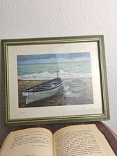 Tableau Vintage bord de mer -