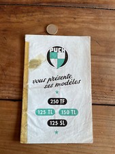 catalogue brochure de moto