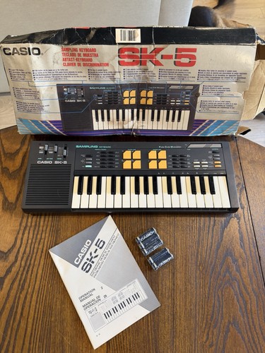 Casio sampling keyboard - casio,