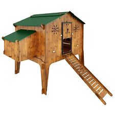 Poulailler surélevé pour 10