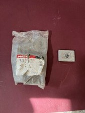 Lot of Eight Hilti 304891 MIA-EH-P Galvanized Backing Plate