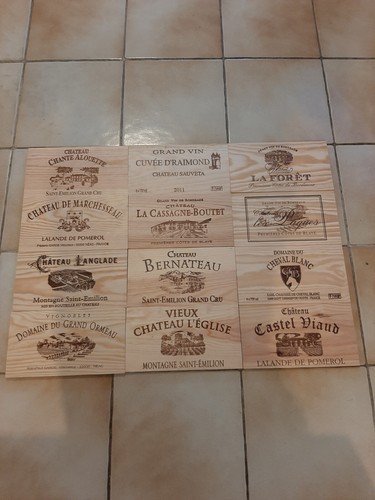 Lot estampes bois - 12,