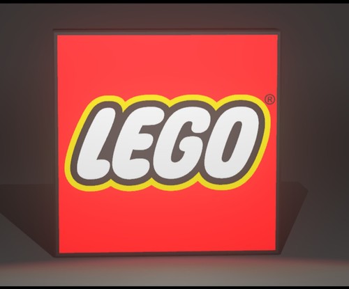 Lego plaque murale lumineuse - lego,