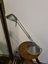 Solid Adjustable Lamp - Contemporary Design Grey/Yellow - Vintage