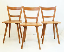 ADOLF SCHNECK TUBINGEN SUITE OF 3 CHAIRS FOR SCHAFER 1930 1940 VINTAGE 40S