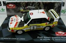 Voiture Miniature 1/43 AUDI Sport QUATTRO rallye 1985 Röhrl Collection