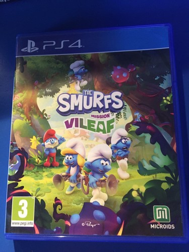Jeux ps4 the smurfs - ps4, mission