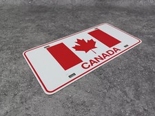 CANAD Flag Colors American License Plate