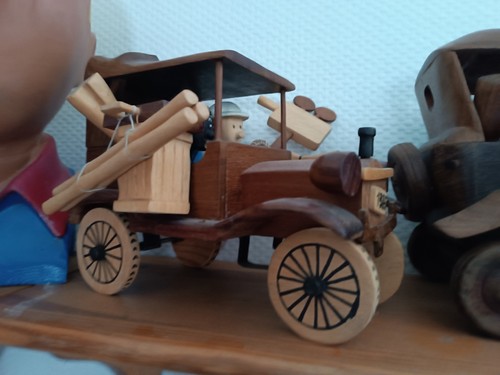 Lot voiture en bois - lot,