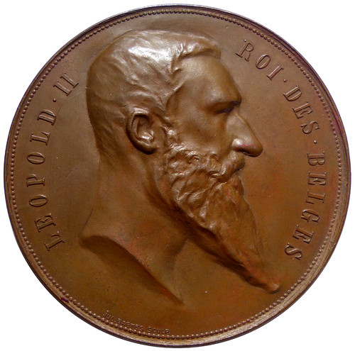 Médaille belgique léopold - médaille,