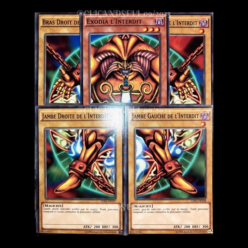 Lot des 5 - ♦yu-gi-oh!♦,