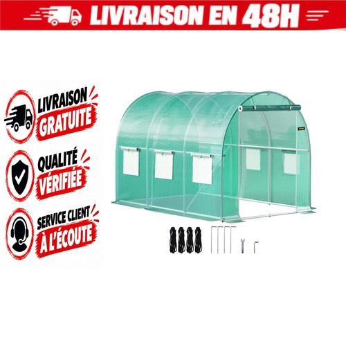 Serre tunnel jardin - , vevor