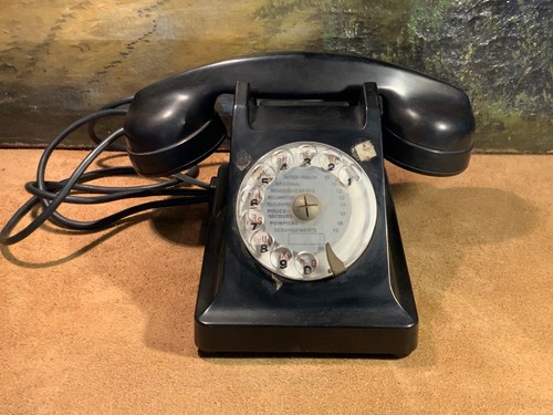 1953 ancien téléphone en - -,