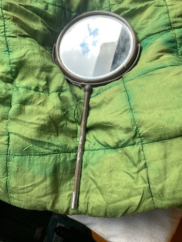Ancien miroir barbier - ancien, de