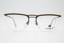 Lunettes Vintage VOGUE VO 3030 Noir Or Monture Demi-Rim