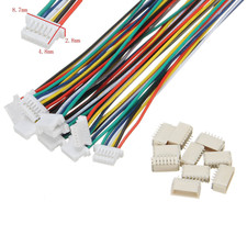 6Pin SH 1.0mm 1.0mm Mini Micro JST Mâle 15cm Câble 28AWG + Femelle 1 2 3 4 5