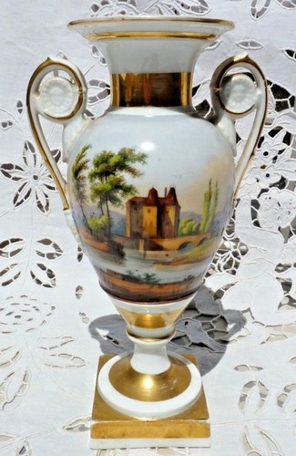 Vase porcelaine vieux - de,