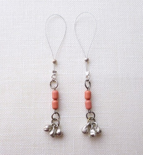 Faux piercing bijoux seins - faux,