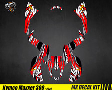 Kit Déco Quad pour / Atv Decal Kit for Kymco Maxxer 300 - Red Tribe