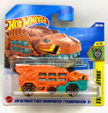 25.287 HOT WHEELS / EXPERIMOTORS 2025 / 156/250 T-REX TRANSPORTER ORANGE