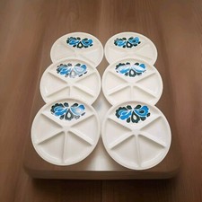 6 ASSIETTES à FONDUE LE CREUSET