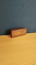 Réveil Numérique En Bois