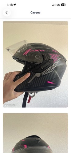 Casque moto scorpion exo 410 - casque,