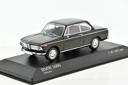 Bmw 1600 black 1966 - 1966, 1/43