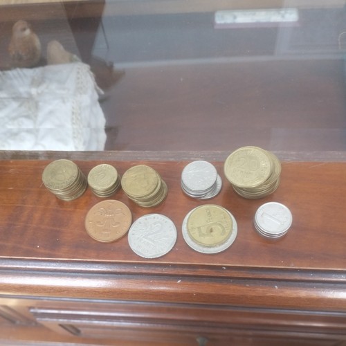 Pièces centimes francs - pièces, centimes,