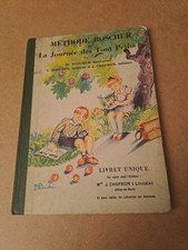 MANUEL SCOLAIRE /méthode BOSCHER /1956 Apprentissage De La Lecture
