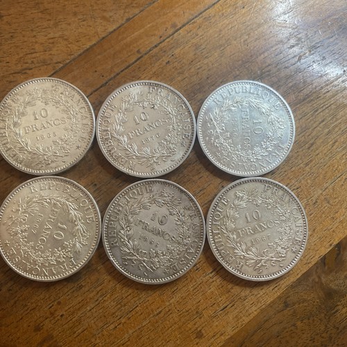 Francs hercule argent - francs, 6