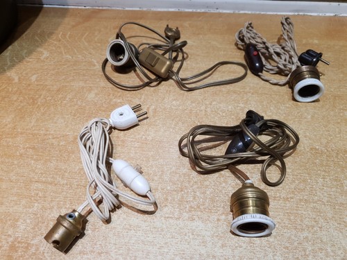 Antique switch with wire - with,